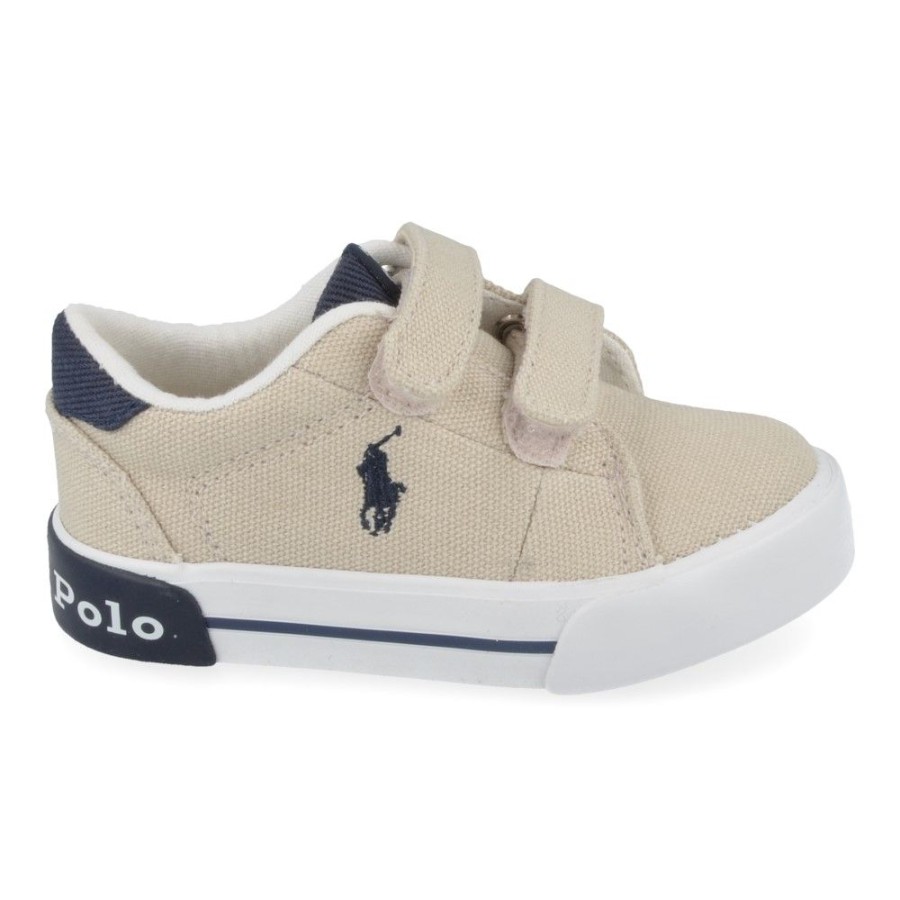 Children'S Shoes For Jongens ralph lauren | Ralph Lauren Sports And Play Shoes Beige (Rf102973) - Junior Steps