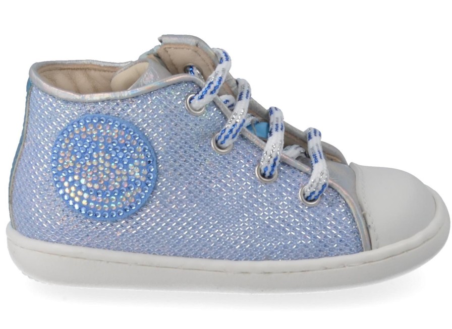 Children'S Shoes For Meisjes zecchino d'oro | Zecchino D'Oro Sneakers Blue Girls (N12-1513) - Junior Steps