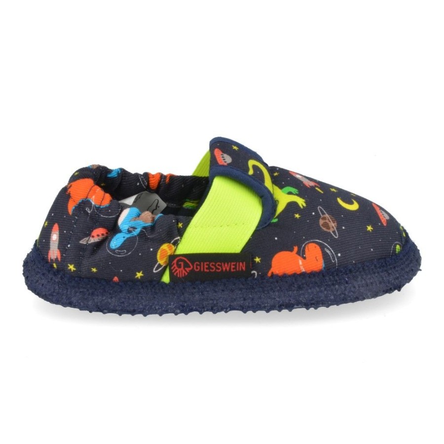 Children'S Shoes For Jongens giesswein | Giesswein Slippers Blue Boys (41027/548) - Junior Steps