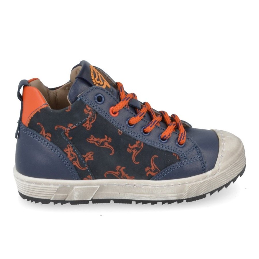 Children'S Shoes For Jongens stones and bones | Stones And Bones Sneakers Blue Boys (Dalos) - Junior Steps