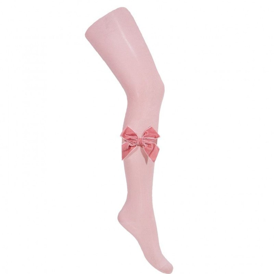 Accessories condor | Condor Pantyhose Pink Girls (2.489/1 Col.526) - Junior Steps