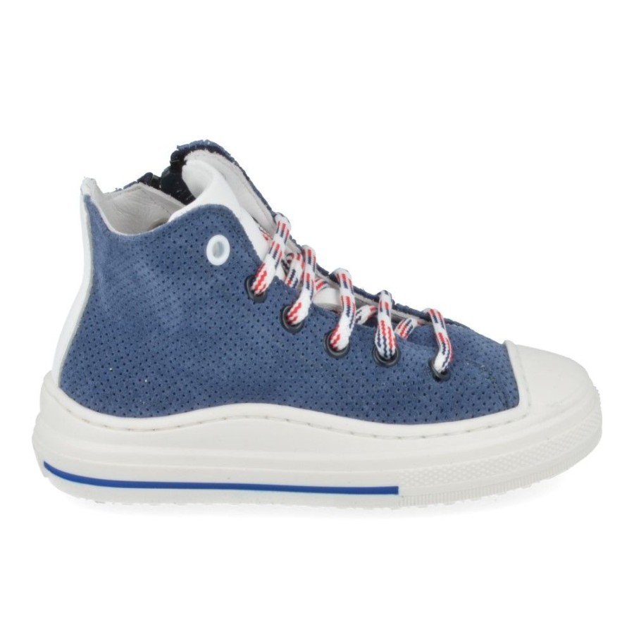 Children'S Shoes For Jongens zecchino d'oro | Zecchino D'Oro Sneakers Blue Boys (F13-4303-Dg) - Junior Steps