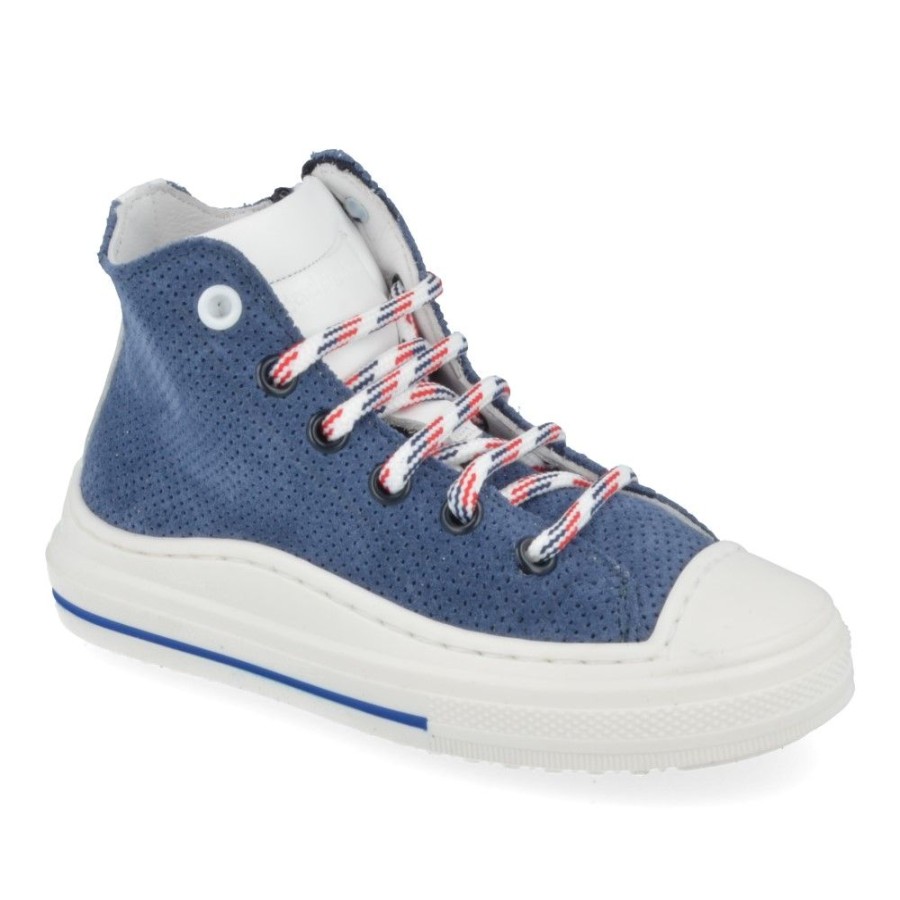 Children'S Shoes For Jongens zecchino d'oro | Zecchino D'Oro Sneakers Blue Boys (F13-4303-Dg) - Junior Steps