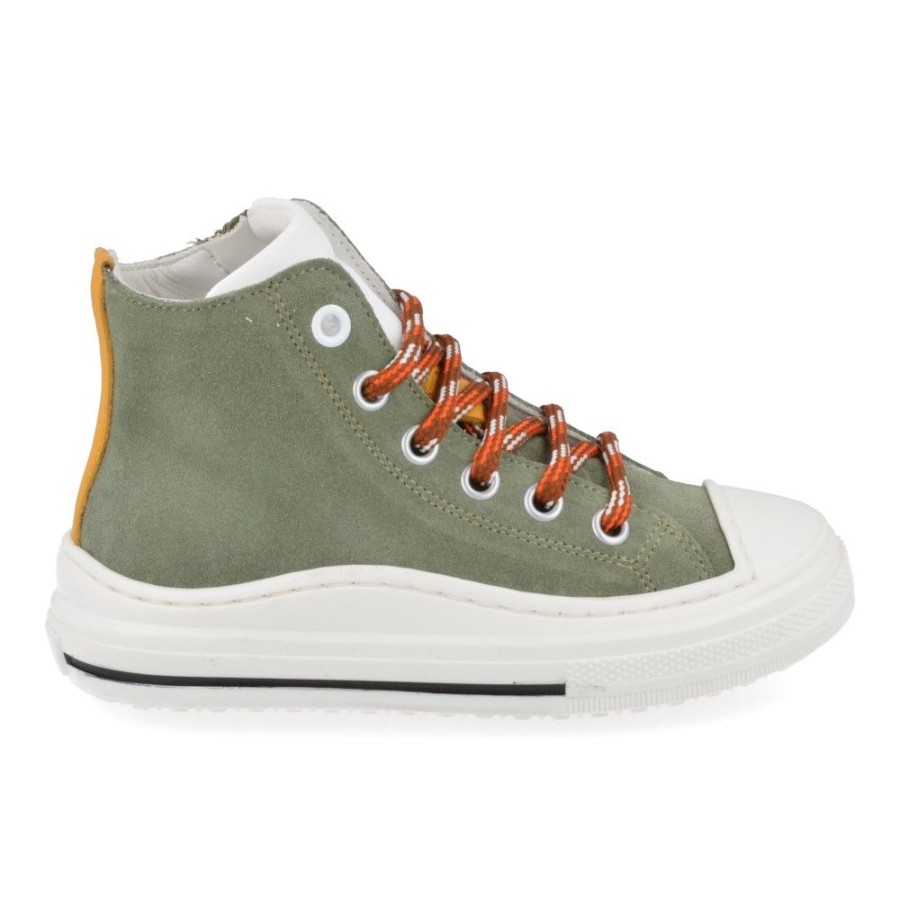 Children'S Shoes For Jongens zecchino d'oro | Zecchino D'Oro Sneakers Khaki Boys (F13-4303-Bg) - Junior Steps