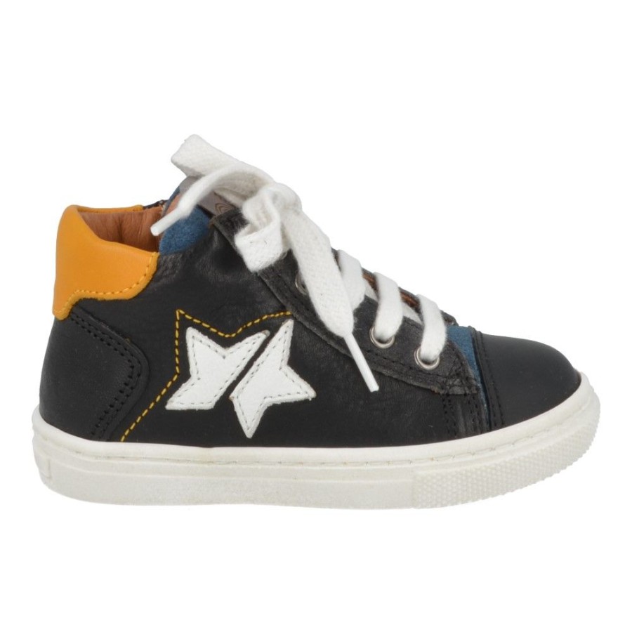 Children'S Shoes For Jongens condor | Romagnoli Sneakers Black Boys (1162R901) - Junior Steps