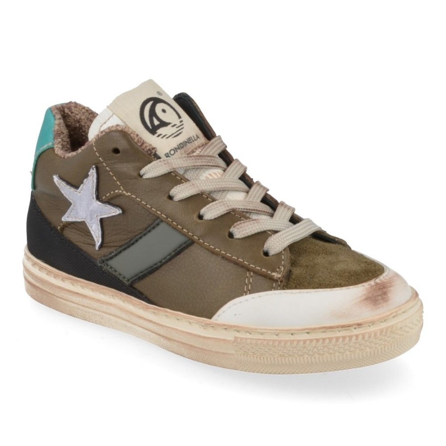 Children'S Shoes For Jongens shoeboy | Rondinella Sneakers Khaki Boys (11851/4B) - Junior Steps