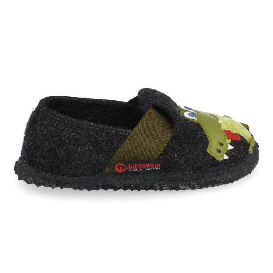 Children'S Shoes For Jongens giesswein | Giesswein Slippers Grey Boys (55024) - Junior Steps