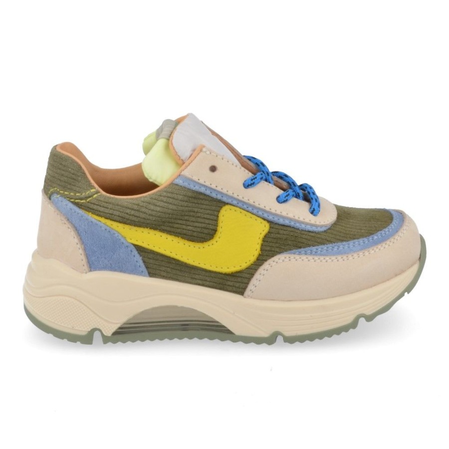 Children'S Shoes For Jongens collonil | Rondinella Sneakers Khaki Boys (11713-1E) - Junior Steps