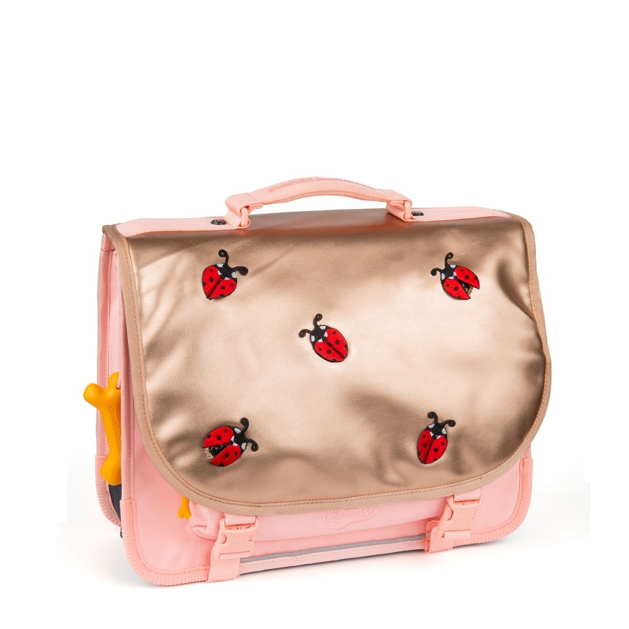 Bags stones and bones | Stones And Bones School Bag Pink Girls (Lily 18262) - Junior Steps