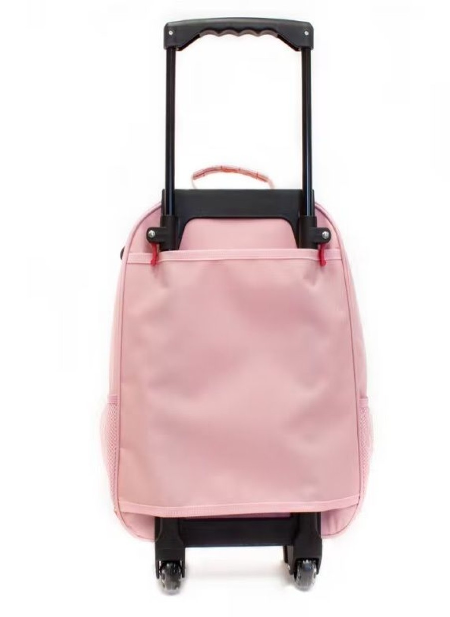 Bags Les déglingos | Les Deglingos Travel Trolley Pink Girls (31429) - Junior Steps