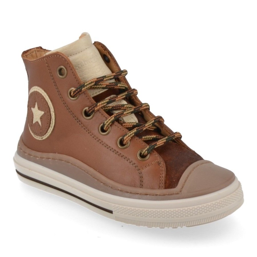 Children'S Shoes For Jongens zecchino d'oro | Zecchino D'Oro Sneakers Cognac Boys (F13-4300) - Junior Steps