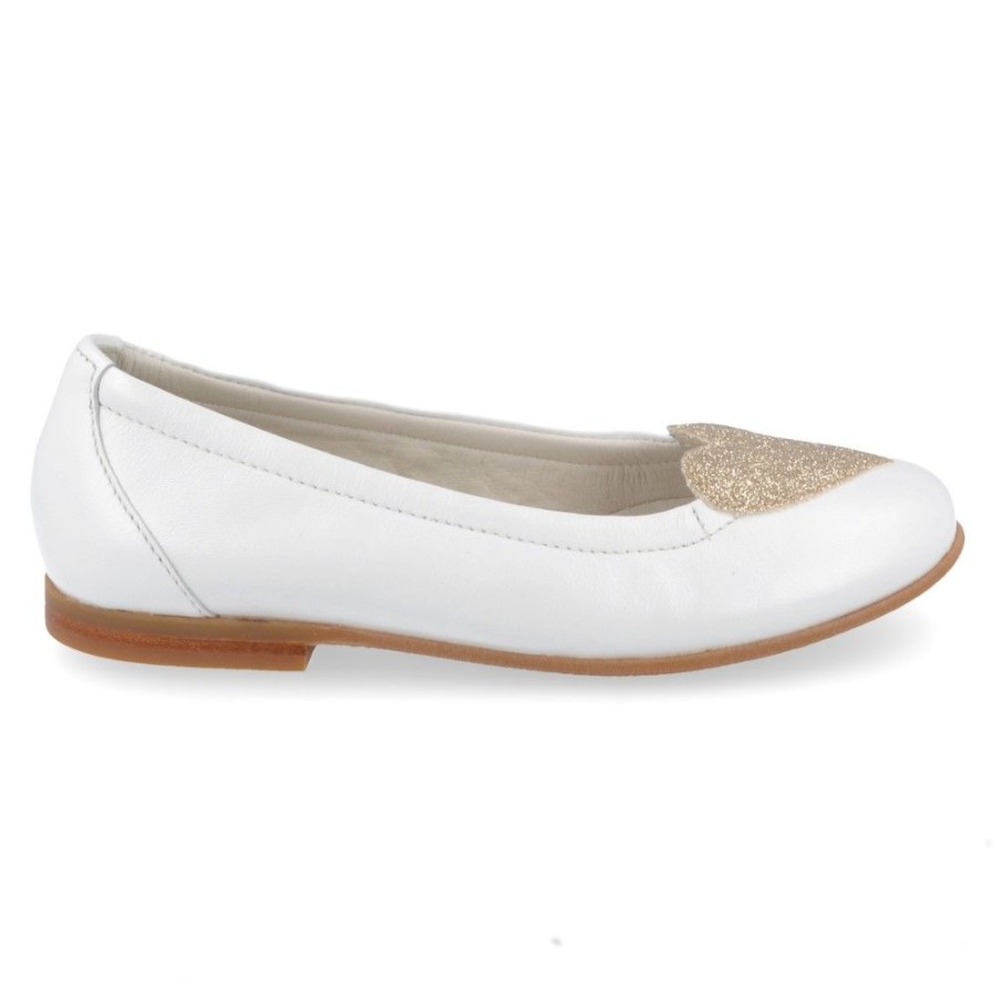 Children'S Shoes For Meisjes zecchino d'oro | Zecchino D'Oro Ballerina Wit Girls (F01-3188) - Junior Steps