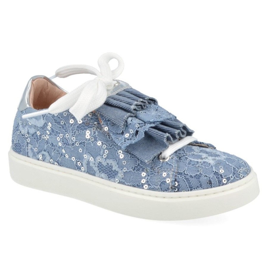 Children'S Shoes For Meisjes andrea morelli | Andrea Morelli Sneakers Jeans Girls (00312) - Junior Steps