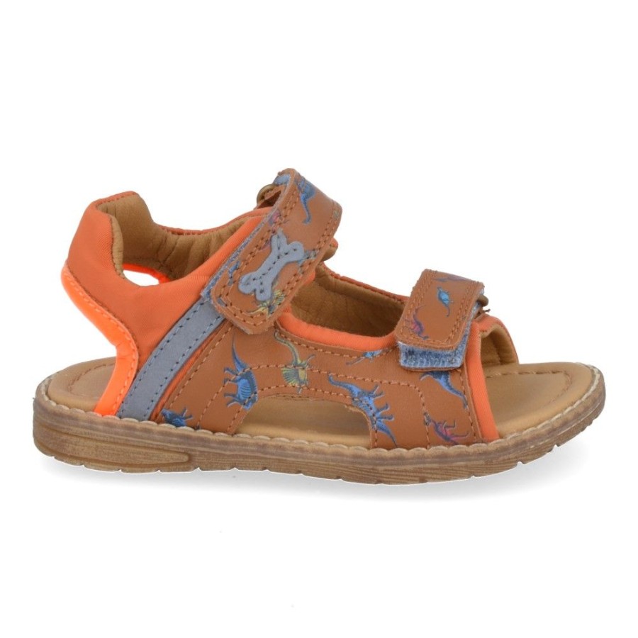 Children'S Shoes For Jongens stones and bones | Stones And Bones Sandals Cognac Boys (Diner) - Junior Steps