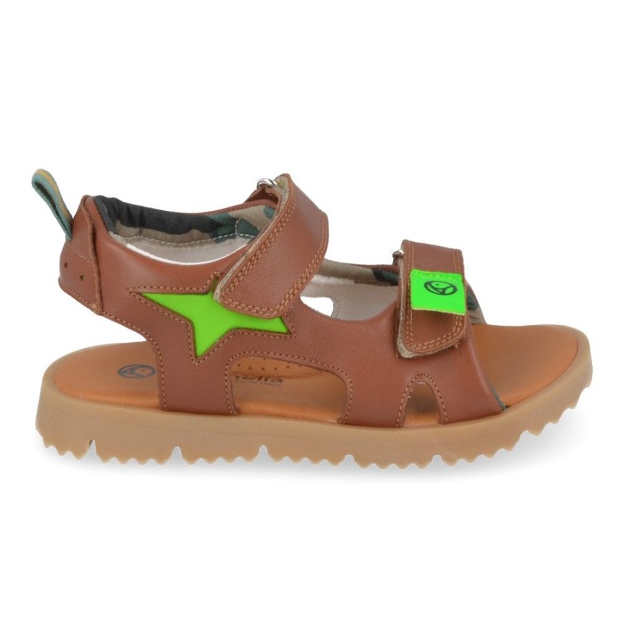 Children'S Shoes For Jongens collonil | Rondinella Sandals Cognac Boys (0865-6I) - Junior Steps