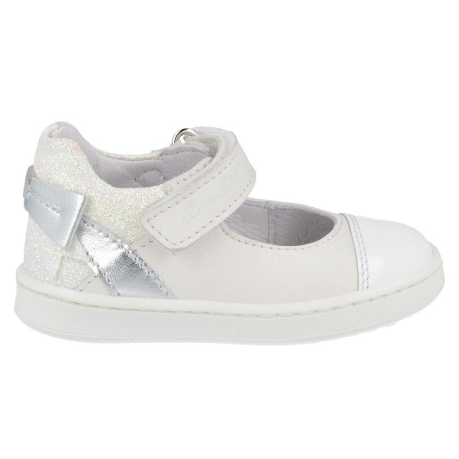 Children'S Shoes For Meisjes Bana&co | Bana&Co Ballerina Wit Girls (23002) - Junior Steps