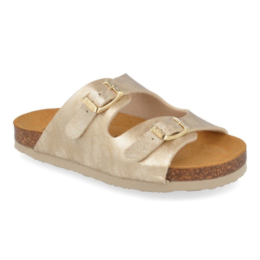 Children'S Shoes For Meisjes Plakton | Plakton Sandals Gold Girls (130047) - Junior Steps