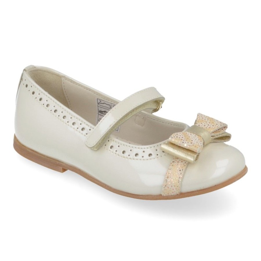 Children'S Shoes For Meisjes zecchino d'oro | Zecchino D'Oro Ballerina Wit Girls (3149) - Junior Steps