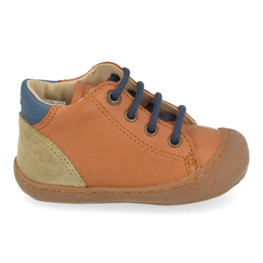 Children'S Shoes For Jongens shoeboy | Naturino Baby Shoes Cognac (Romy) - Junior Steps