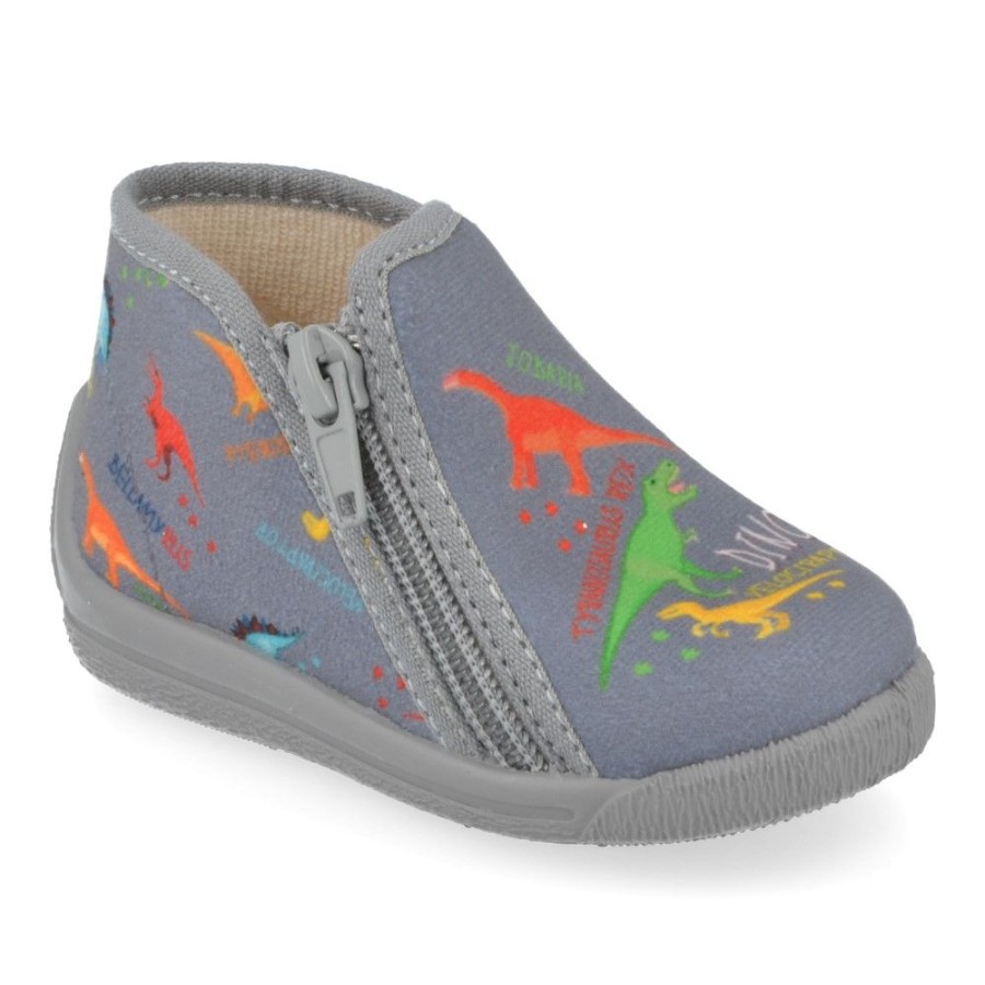 Children'S Shoes For Jongens bellamy | Bellamy Slippers Grey Boys (28752003 Tela) - Junior Steps