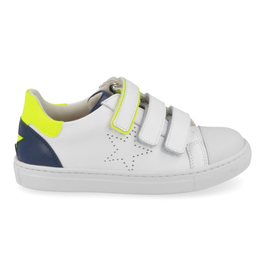 Children'S Shoes For Jongens collonil | Zecchino D'Oro Sneakers Wit Boys (4668) - Junior Steps