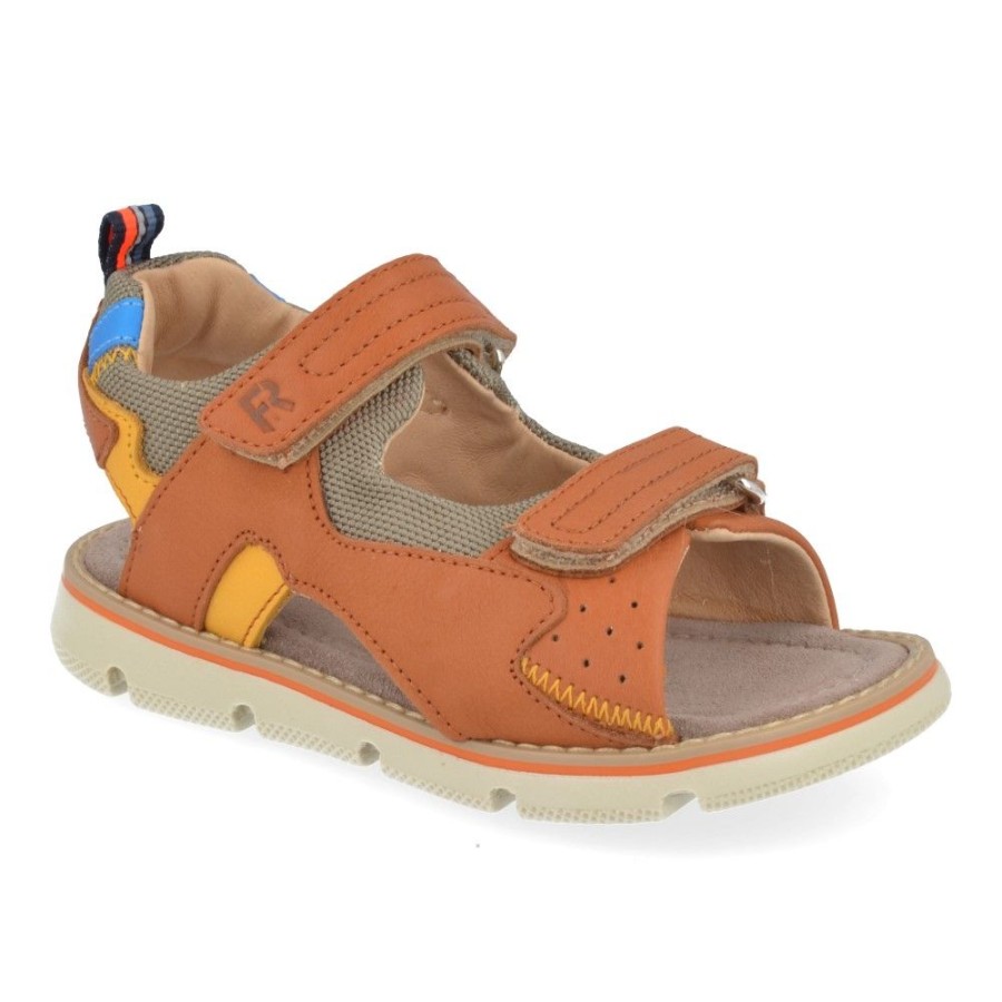 Children'S Shoes For Jongens franco romagnoli | Franco Romagnoli Sandals Cognac Boys (9621F561) - Junior Steps