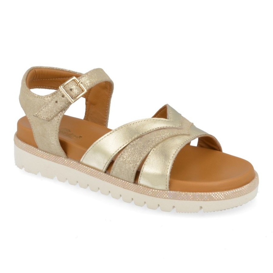 Children'S Shoes For Meisjes zecchino d'oro | Zecchino D'Oro Sandals Gold Girls (F36-6606) - Junior Steps