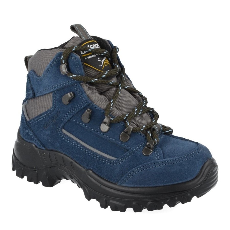 Children'S Shoes For Jongens Grisport | Grisport Hiking Boots Blue (9304) - Junior Steps