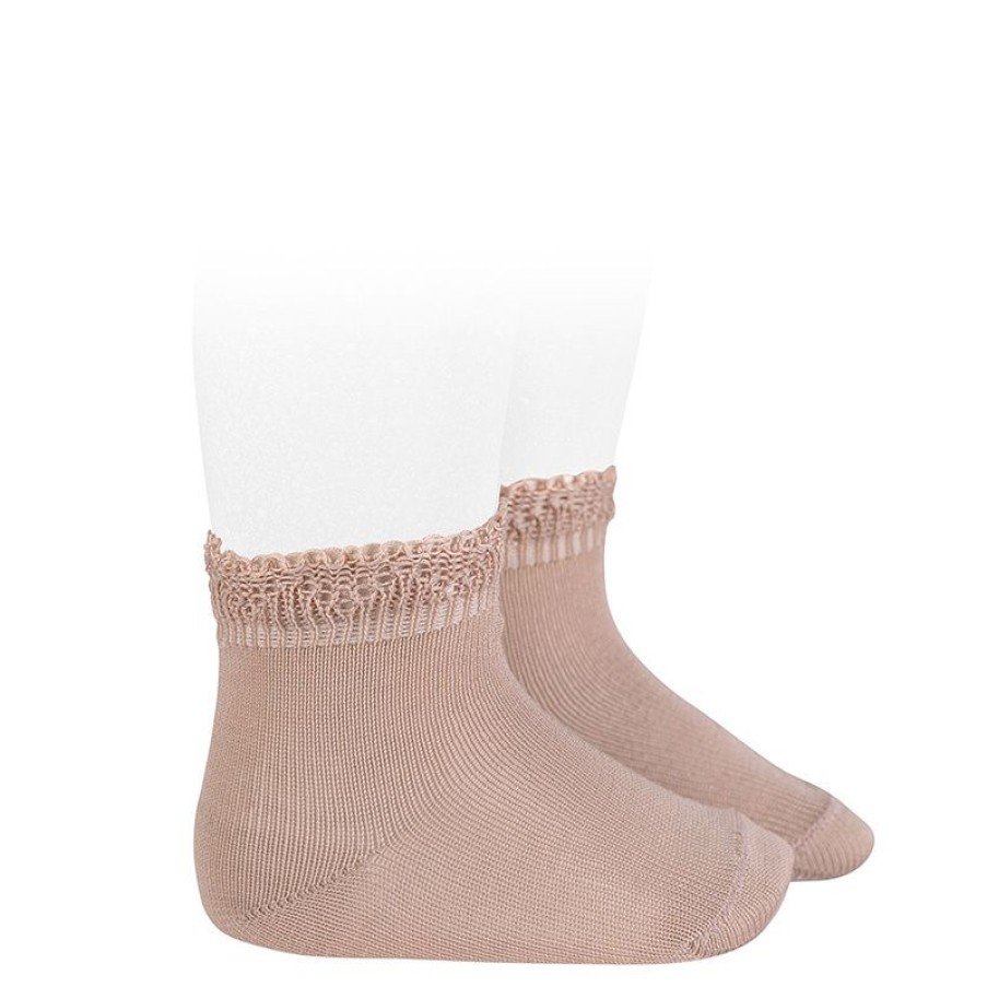 Accessories condor | Condor Socks Pink Girls (2.362/4 Col.544) - Junior Steps