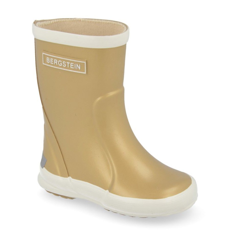 Children'S Shoes For Meisjes bama | Bergstein Rain Boots Gold Girls (Bn Rainboot) - Junior Steps