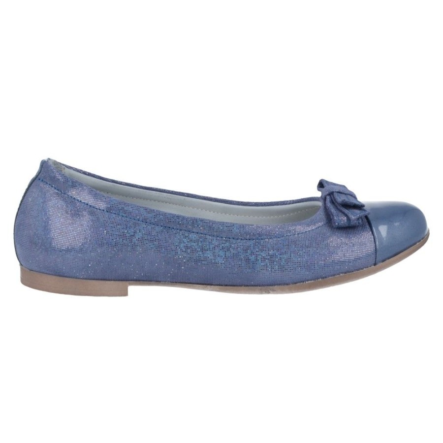 Children'S Shoes For Meisjes shoeboy | Rondinella Ballerina Blue Girls (10117Z) - Junior Steps