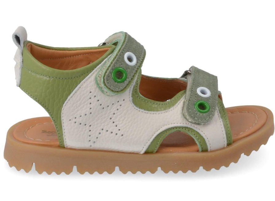 Children'S Shoes For Jongens zecchino d'oro | Zecchino D'Oro Sandals Khaki Boys (A33-3306) - Junior Steps