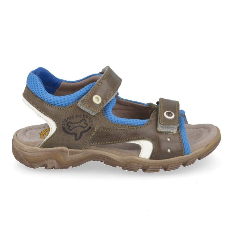 Children'S Shoes For Jongens shoeboy | Stones And Bones Sandals Khaki Boys (3637) - Junior Steps