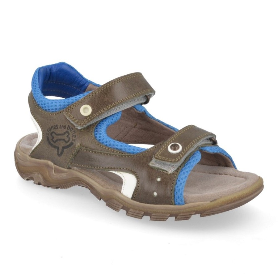 Children'S Shoes For Jongens shoeboy | Stones And Bones Sandals Khaki Boys (3637) - Junior Steps