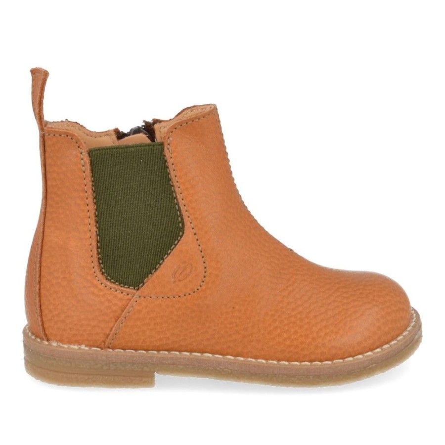 Children'S Shoes For Jongens shoeboy | Ocra Short Boots Cognac (C922) - Junior Steps