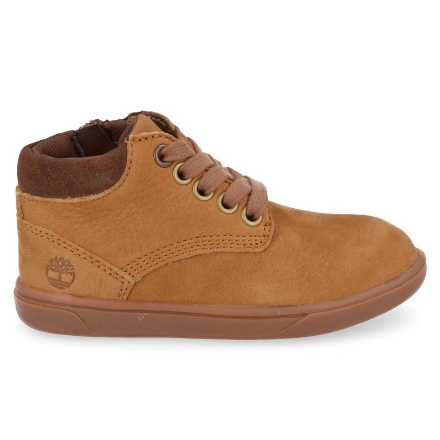 Children'S Shoes For Jongens Timberland | Timberland Lace-Up Boots Beige Boys (Ca1Ieq) - Junior Steps