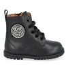 Children'S Shoes For Meisjes condor | Zecchino D'Oro Lace-Up Boots Black Girls (0438) - Junior Steps