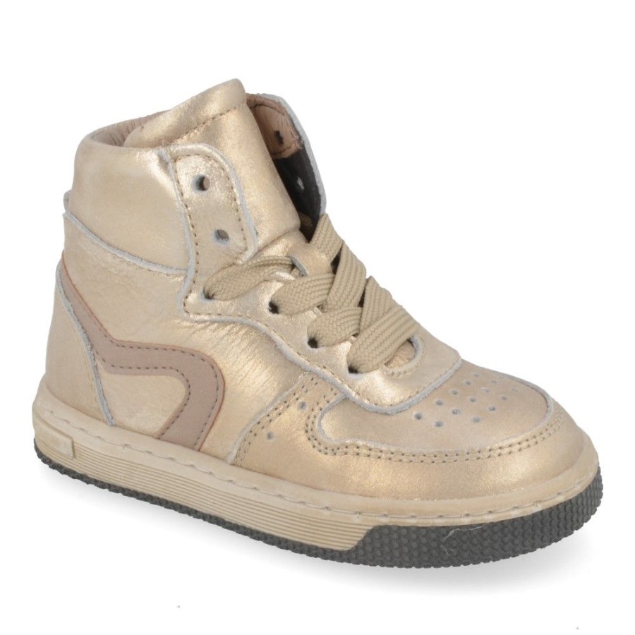 Children'S Shoes For Meisjes shoeboy | Pinocchio Sneakers Gold Girls (P1301) - Junior Steps