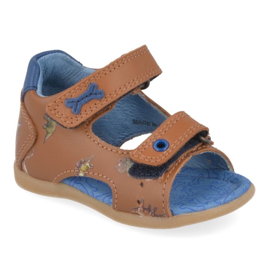 Children'S Shoes For Jongens shoeboy | Stones And Bones Sandals Cognac Boys (4314) - Junior Steps