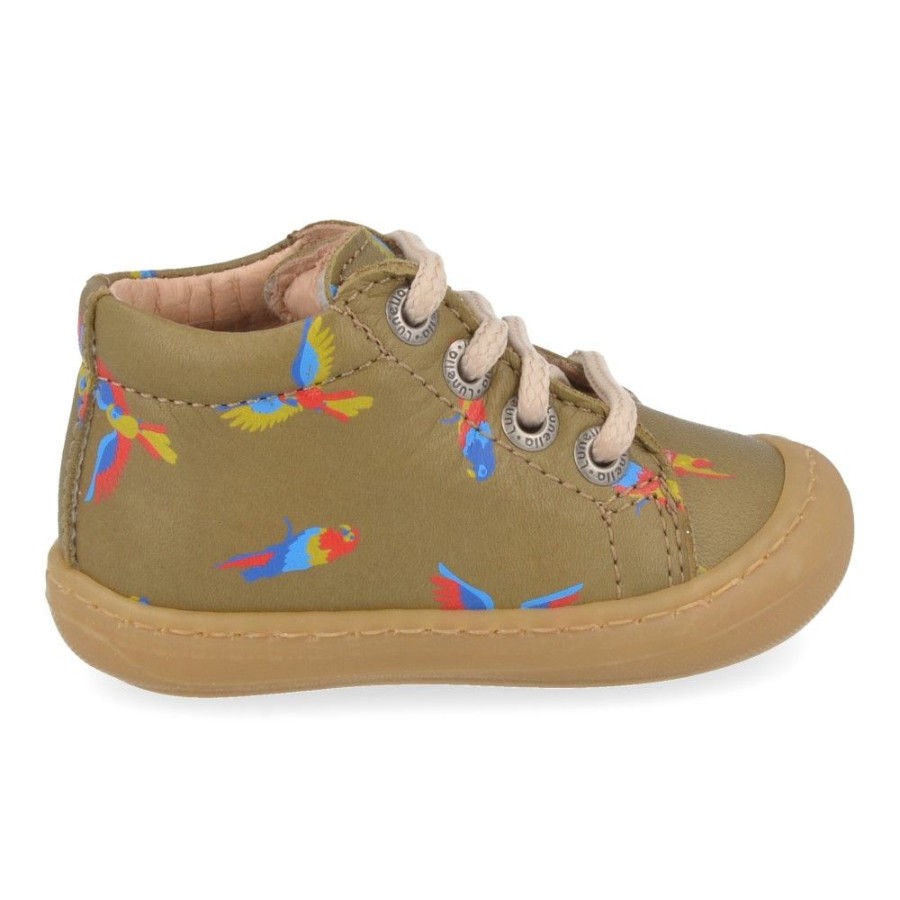 Children'S Shoes For Jongens lunella | Lunella Sneakers Khaki Boys (20532) - Junior Steps