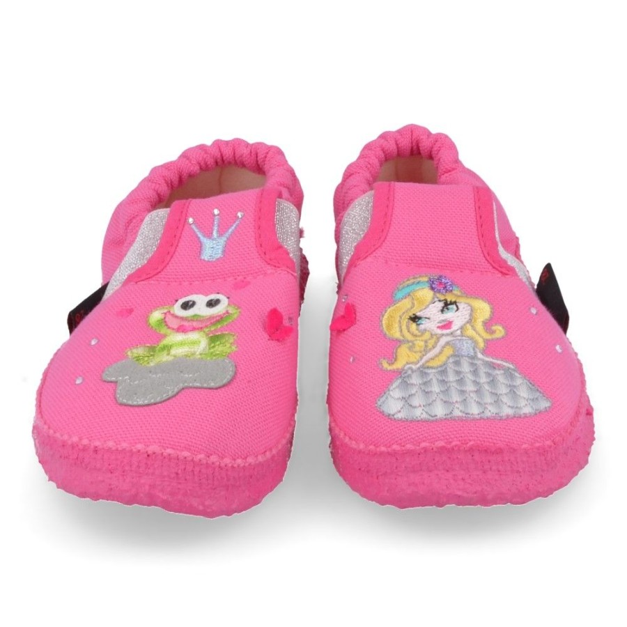 Children'S Shoes For Meisjes giesswein | Giesswein Slippers Pink Girls (75/10/56031) - Junior Steps