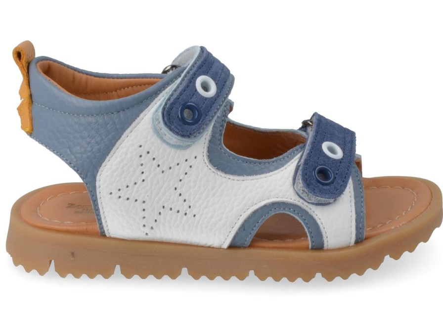 Children'S Shoes For Jongens zecchino d'oro | Zecchino D'Oro Sandals Blue Boys (A33-3306) - Junior Steps