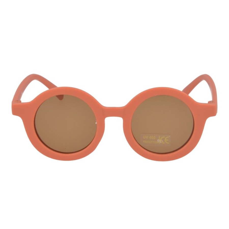 Accessories Kidzkiddo | Kidzkiddo Sunglasses Rust Brown (K0809-7) - Junior Steps