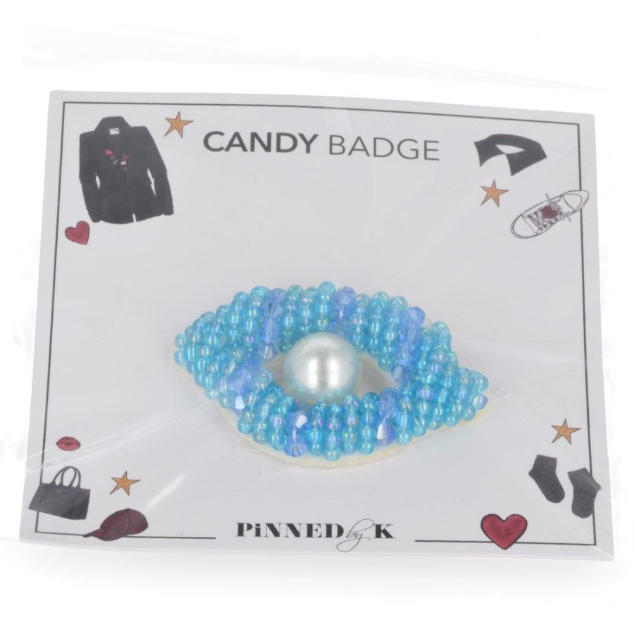 Accessories Pinned by K | Pinned By K Shoe Accessories Blue () - Junior Steps