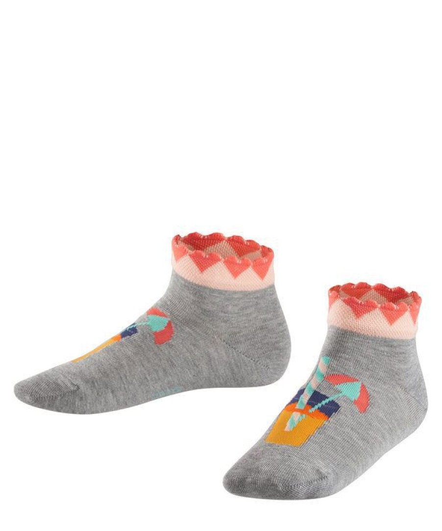 Accessories falke | Falke Sneaker Socks Grey Girls (12143/3400) - Junior Steps