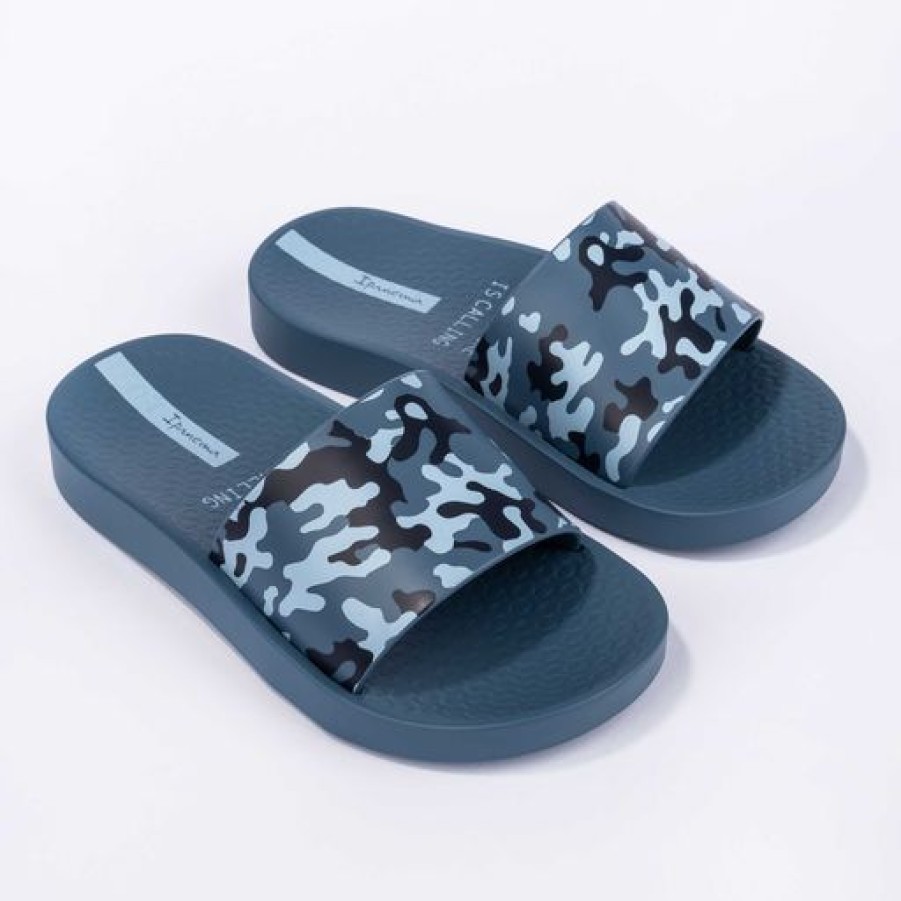 Children'S Shoes For Jongens Ipanema | Ipanema Flip-Flops Blue Boys (83349 Ah867) - Junior Steps