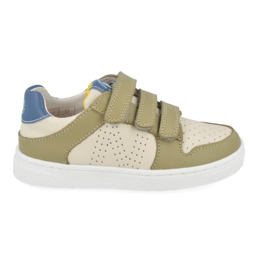 Children'S Shoes For Jongens collonil | Naturino Sneakers Khaki Boys (Theral) - Junior Steps