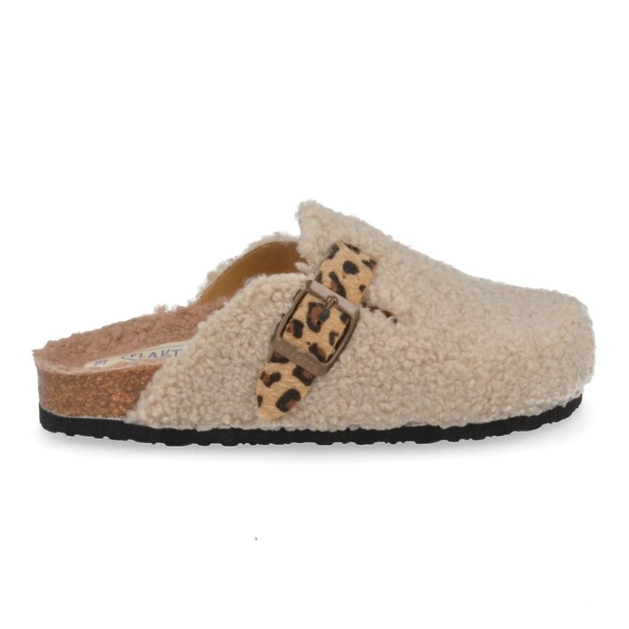 Children'S Shoes For Meisjes Plakton | Plakton Slippers Beige Girls (181539 Winona) - Junior Steps