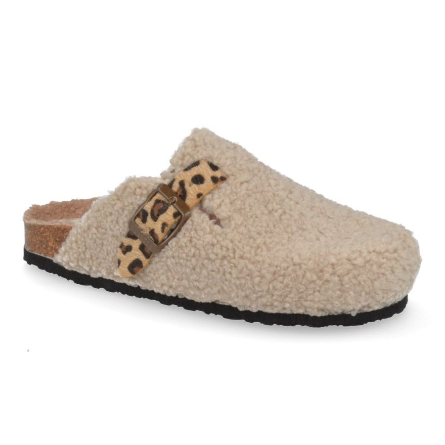 Children'S Shoes For Meisjes Plakton | Plakton Slippers Beige Girls (181539 Winona) - Junior Steps