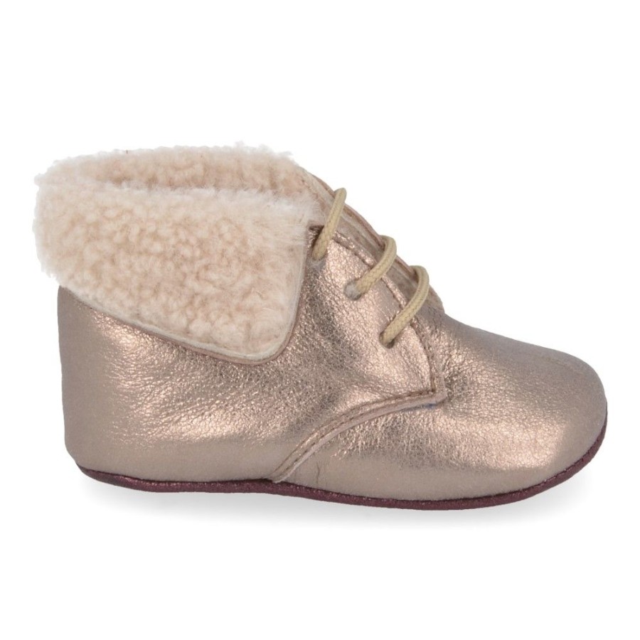 Children'S Shoes For Meisjes collonil | Beberlis Baby Shoes Gold Girls (21108) - Junior Steps